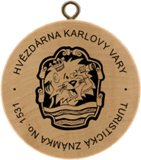 Turistická známka č. 1531 - Hvězdárna Karlovy Vary