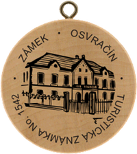 Turistická známka č. 1542 - Osvračín