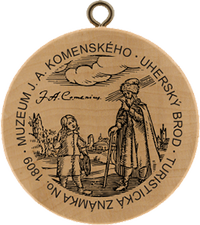 Turistická známka č. 1809 - Muzeum J. A. Komenského Uherský Brod