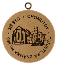 Turistická známka č. 956 - Chomutov
