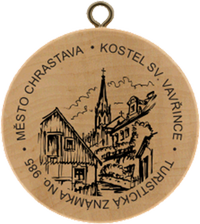 Turistická známka č. 985 - Chrastava