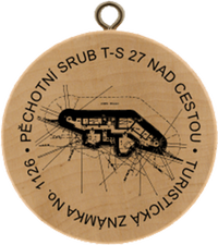 Turistická známka č. 1126 - Petrov - Plže