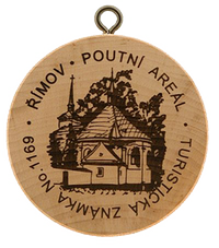 Turistická známka č. 1169 - Římov - poutní areál