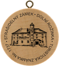 Turistická známka č. 1737 - Strašidelný zámek Dolní Rožínka