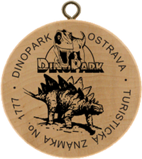 Turistická známka č. 1777 - Dinopark Ostrava