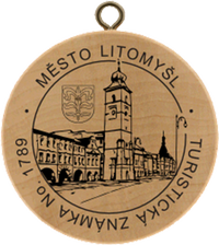 Turistická známka č. 1789 - Město Litomyšl