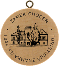 Turistická známka č. 1801 - Zámek Choceň