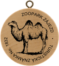 Turistická známka č. 1832 - Zoopark Zájezd