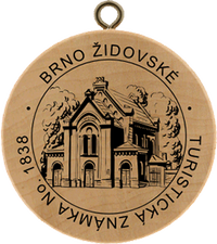 Turistická známka č. 1838 - Brno Židovské