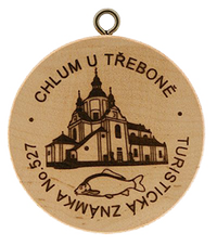Turistická známka č. 527 - Chlum u Třeboně