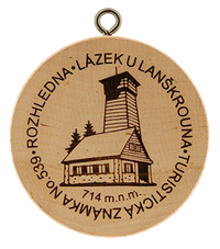 Turistická známka č. 539 - Lázek u Lanškrouna