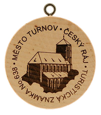 Turistická známka č. 638 - Turnov - Český ráj
