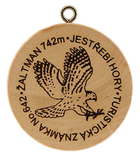 Turistická známka č. 642 - Žaltman 742m