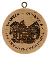 Turistická známka č. 645 - Doubrava