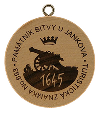 Turistická známka č. 693 - Památník bitvy u Jankova