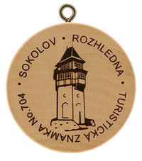 Turistická známka č. 704 - Sokolov