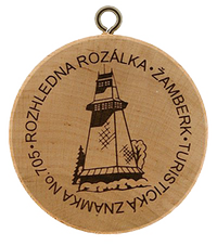 Turistická známka č. 705 - Rozálka - Žamberk
