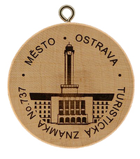 Turistická známka č. 737 - Ostrava