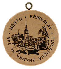 Turistická známka č. 748 - Přibyslav