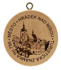 Turistická známka č. 786 - Hrádek nad Nisou