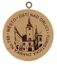 Turistická známka č. 788 - Ústí nad Orlicí