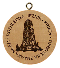 Turistická známka č. 871 - Ježník - Krnov
