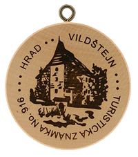 Turistická známka č. 916 - Vildštejn