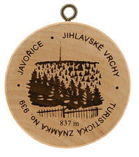 Turistická známka č. 939 - Javořice