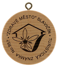 Turistická známka č. 957 - Zdravé město Slavičín