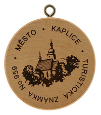 Turistická známka č. 959 - Kaplice