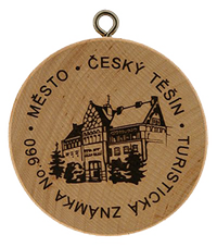Turistická známka č. 960 - Český Těšín