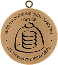 Turistická známka č. 977 - Muzeum Olomouckých tvarůžků - Loštice