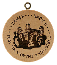Turistická známka č. 1004 - Račice