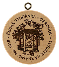 Turistická známka č. 1016 - Česká Studánka - Čerchov