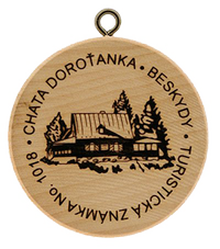 Turistická známka č. 1018 - Chata Doroťanka
