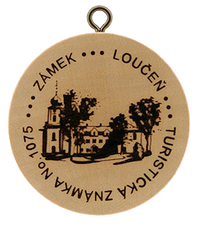Turistická známka č. 1075 - Loučeň