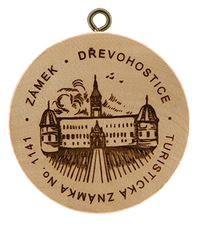 Turistická známka č. 1141 - Dřevohostice