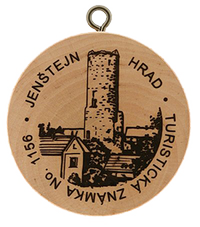 Turistická známka č. 1156 - Jenštejn