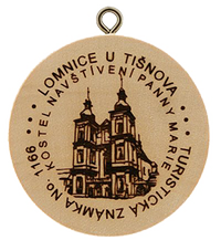 Turistická známka č. 1166 - Lomnice u Tišnova