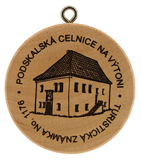 Turistická známka č. 1176 - Podskalská Celnice Na Výtoni