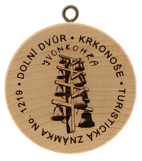 Turistická známka č. 1219 - Dolní Dvůr