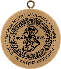 Turistická známka č. 1235 - Památník mistra Jana Husa - Husinec