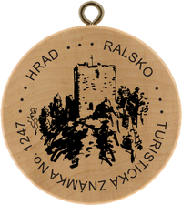 Turistická známka č. 1247 - Ralsko