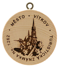Turistická známka č. 1262 - Vítkov