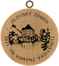 Turistická známka č. 1285 - Jílovský zámek