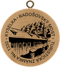 Turistická známka č. 1330 - Kyselka - Radošovský Most