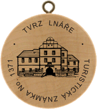 Turistická známka č. 1371 - Tvrz Lnáře