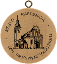 Turistická známka č. 1421 - Raspenava