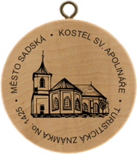 Turistická známka č. 1425 - Sadská