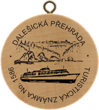 Turistická známka č. 1586 - Dalešická přehrada